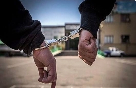 دستبند پليس بر دستان سارق احشام دستبند پليس بر دستان سارق احشام